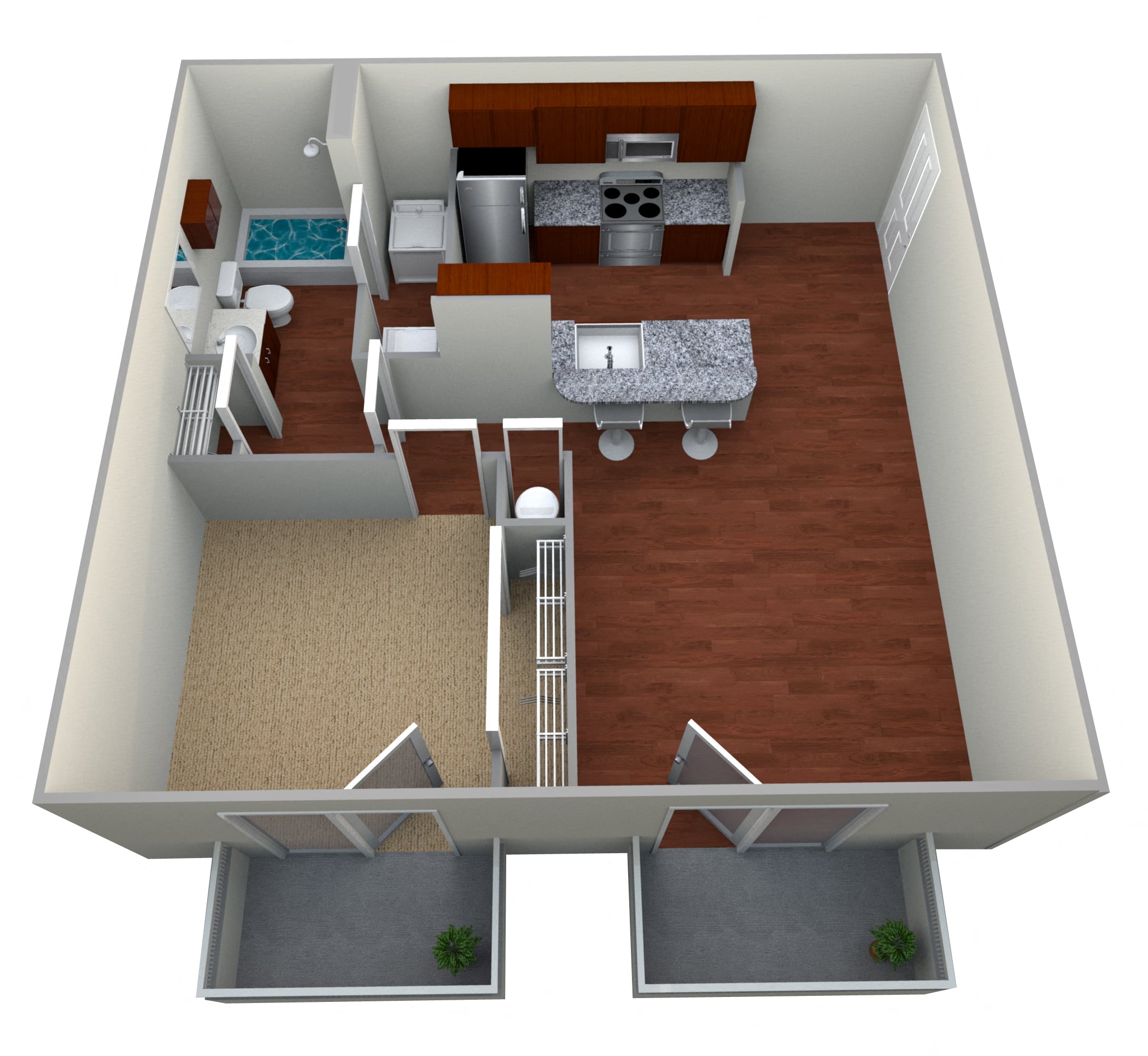 Suite A Floorplan